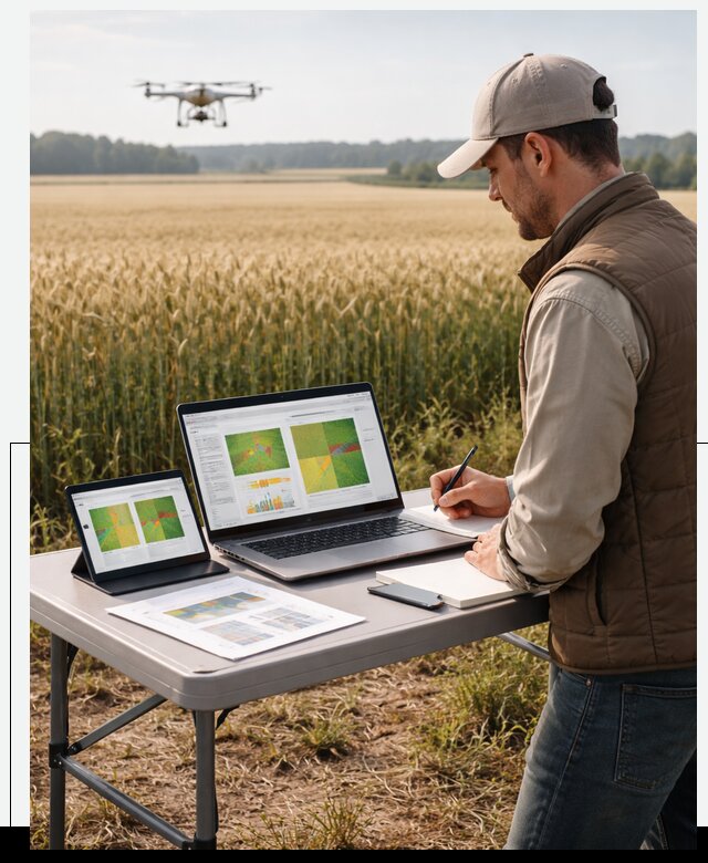 Система AI прогнозирования урожайности для точных агрономий в Усинске
