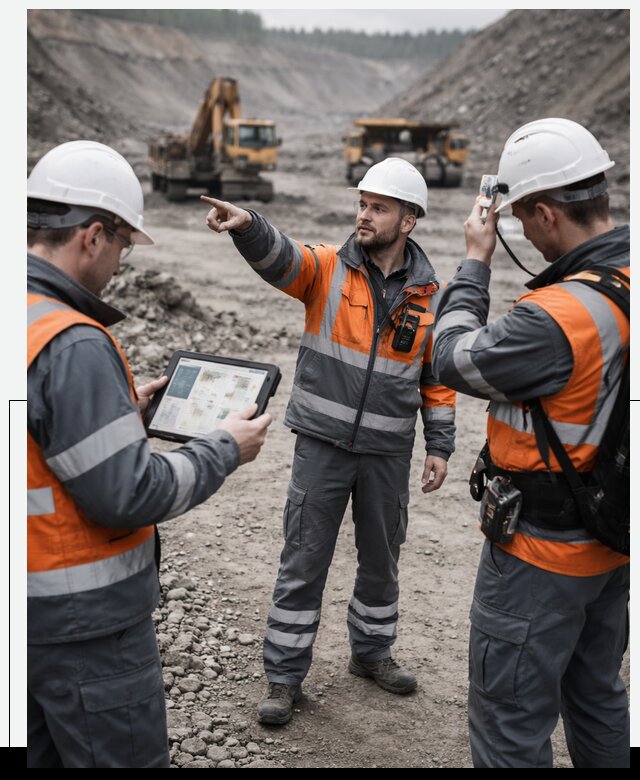 Система контроля персонала для горнодобывающей отрасли в Усинске