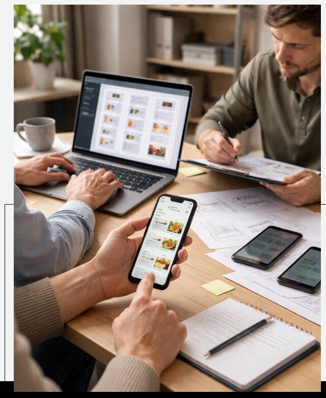 Разработка мобильного приложения торговой сети в Усинске