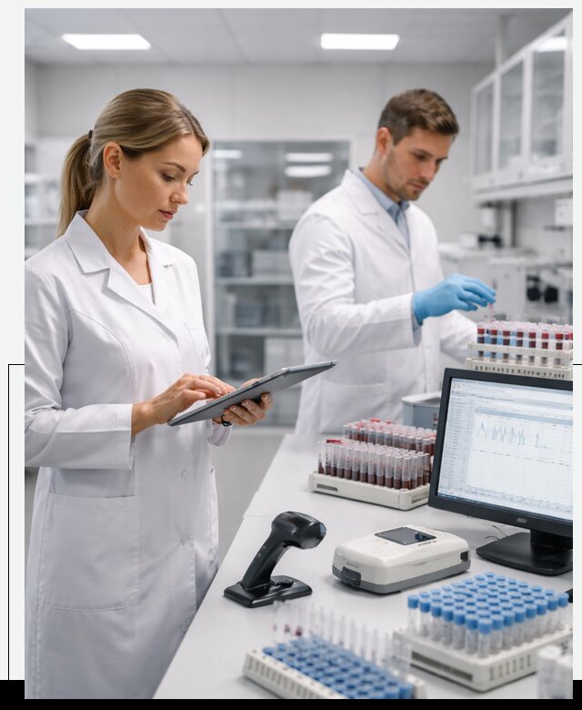 Разработка и внедрение LIMS системы для биотех лабораторий в Усинске