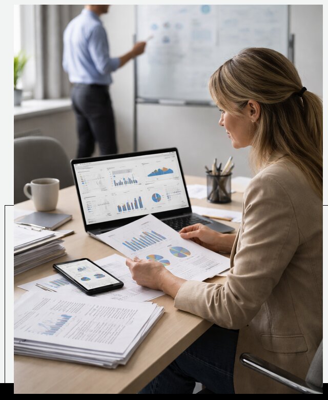 Аналитика успеваемости обучения и отчётность в Усинске