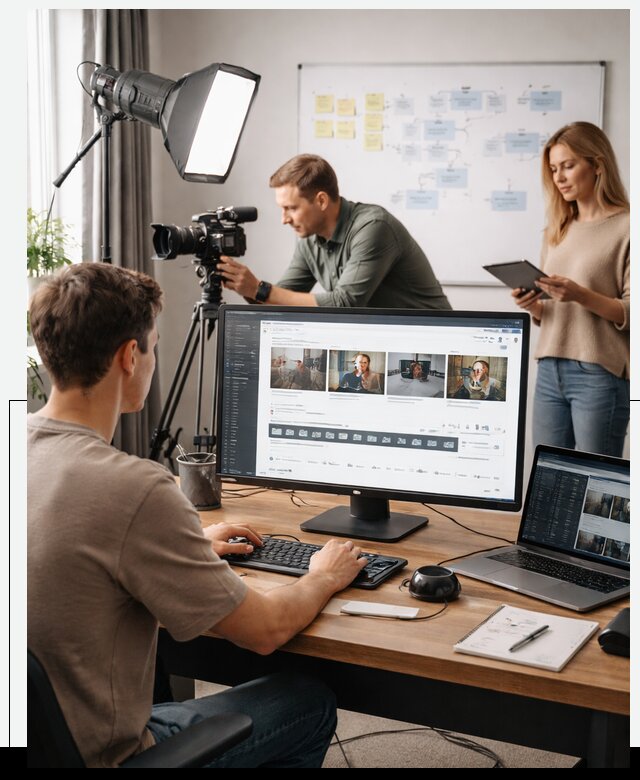 Платформа видеохостинга для онлайн обучения в Усинске